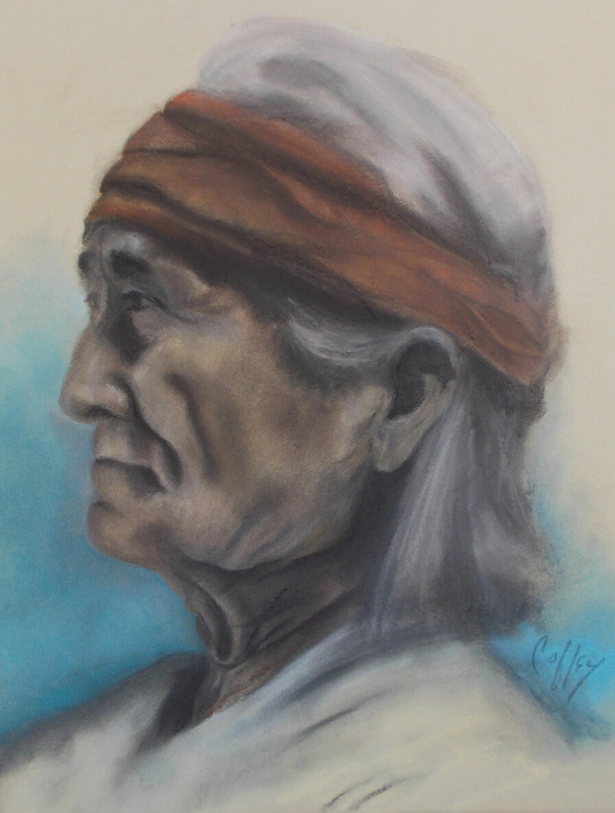 Intense Stare 1987 - 14x18&quot;