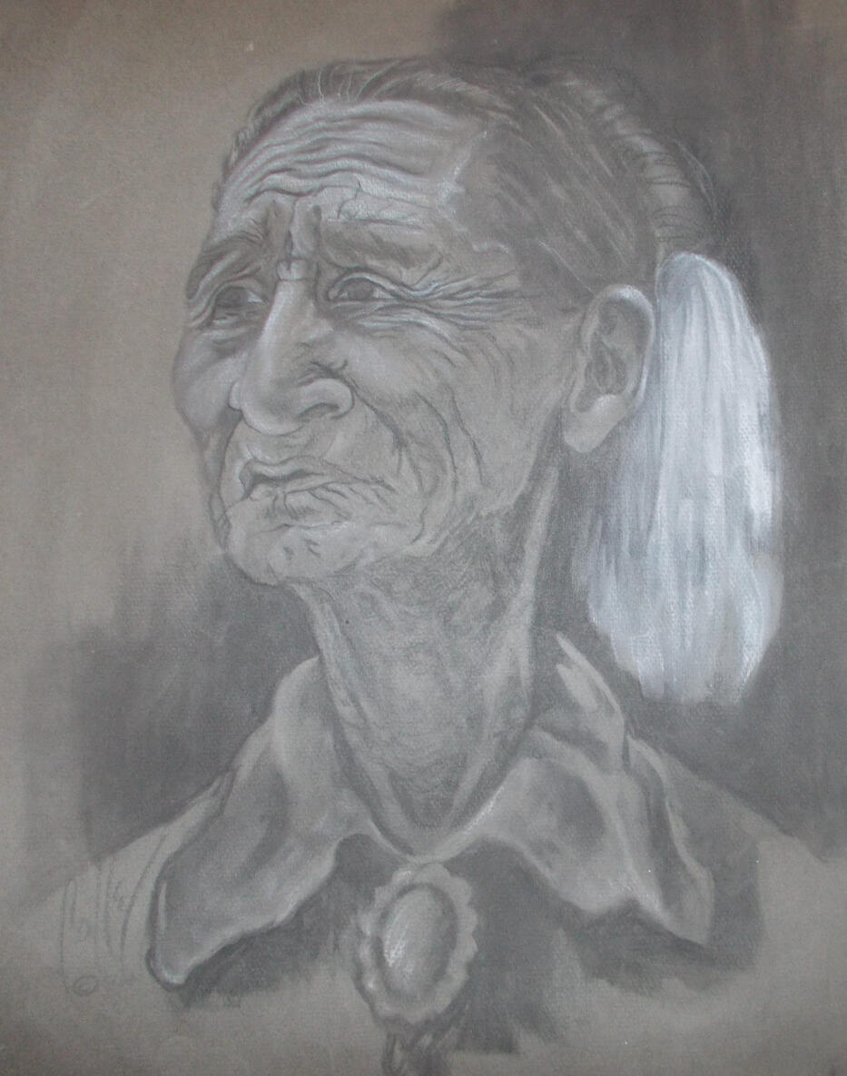 Great Great Grandmother 1986 - 14x18&quot;