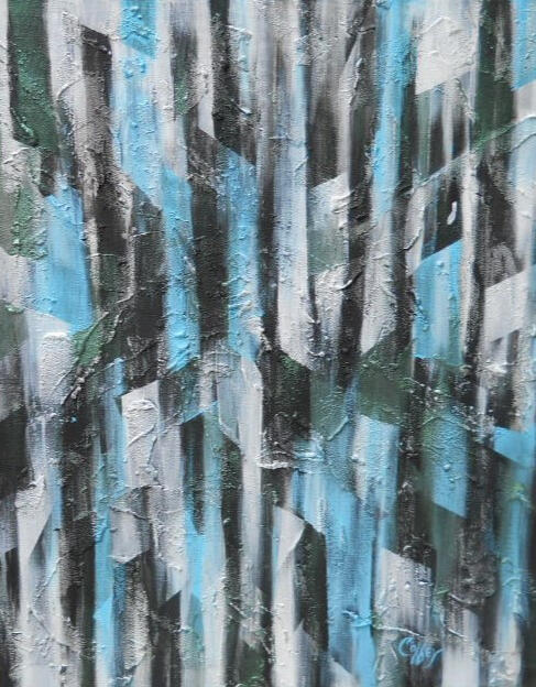 Layered Impressions Acrylic - 16x20&quot;