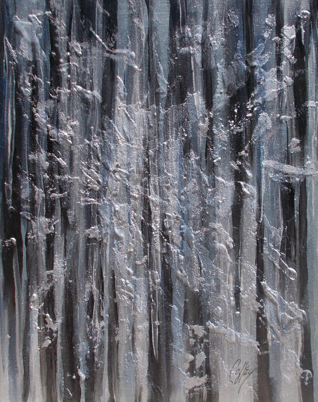 Metalic Ice - 2023 - 16x20&quot;