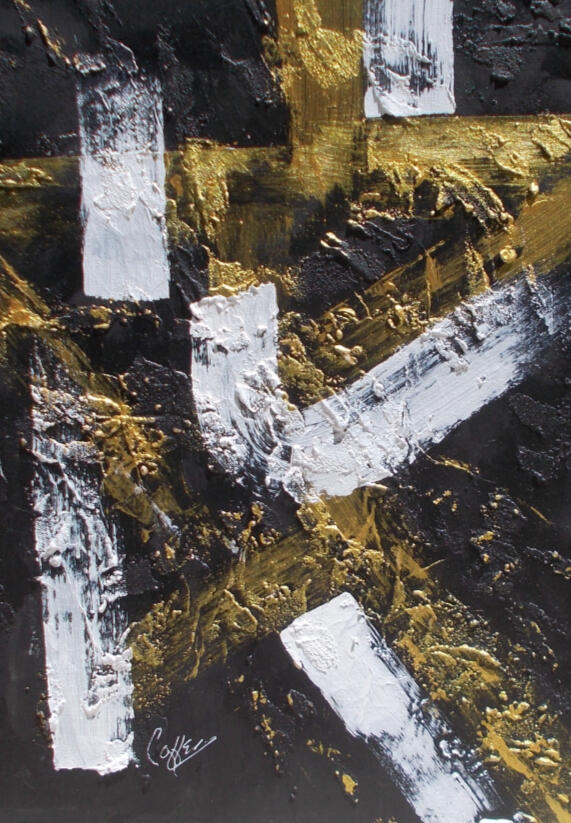 Textured Energy - 2022 16x20"