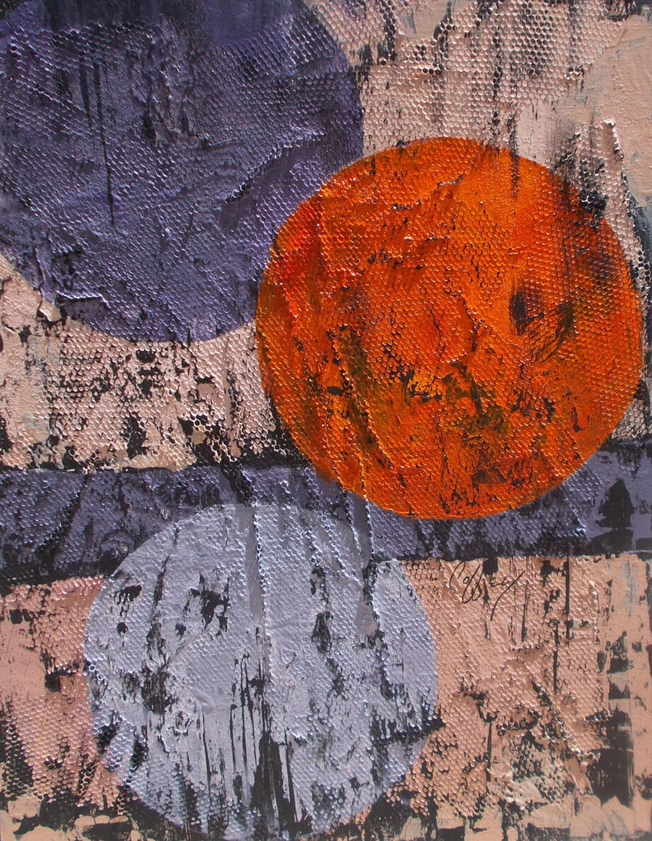 Textured Balloons - 2022 16x20&quot;