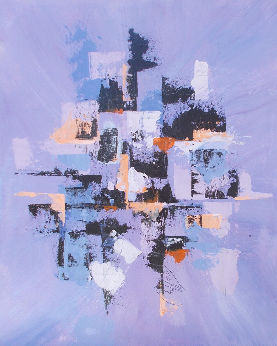 Purplish - 2022 16x20&quot;