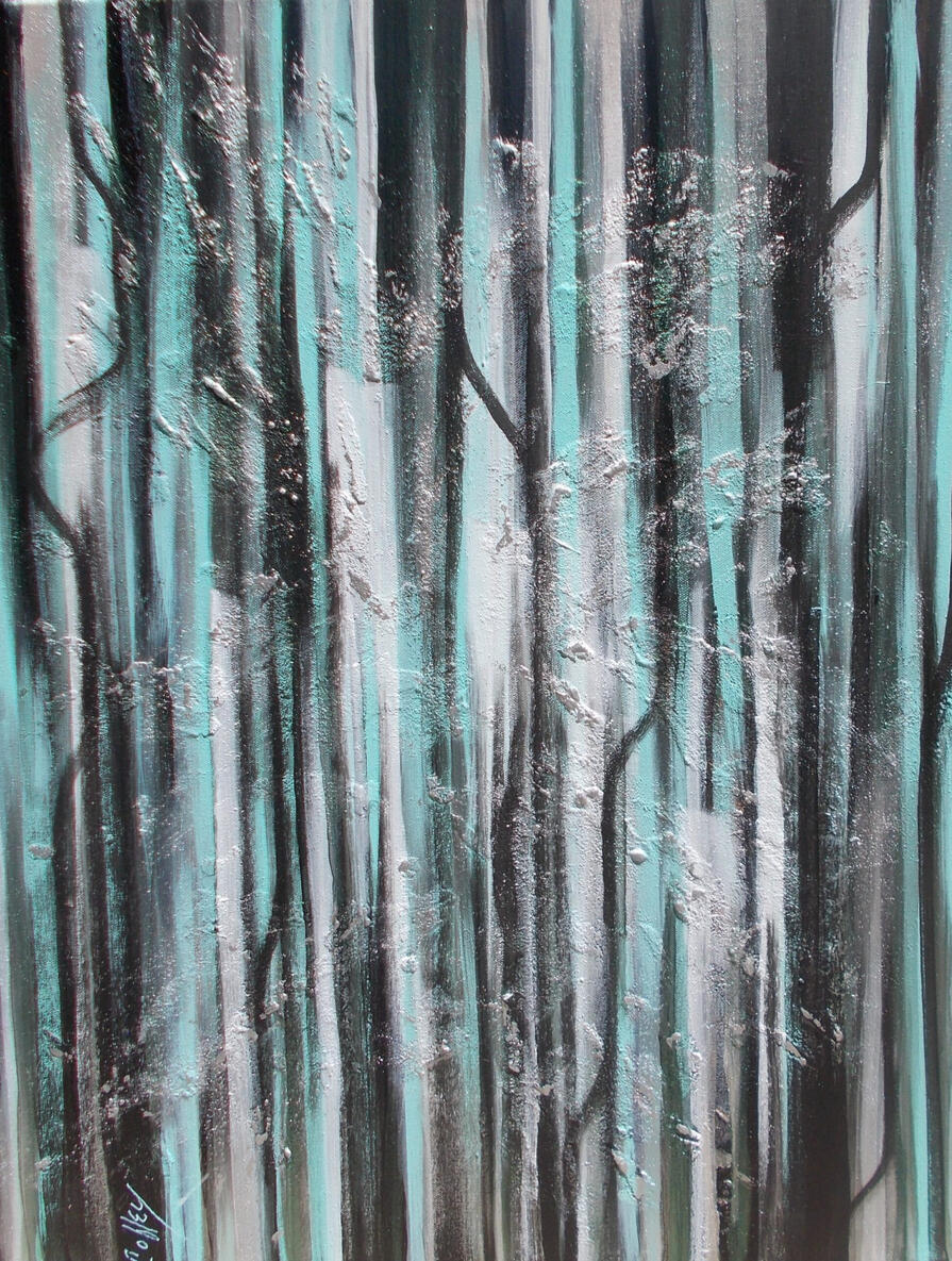 Lines with Movement - 2023 - 22x28"