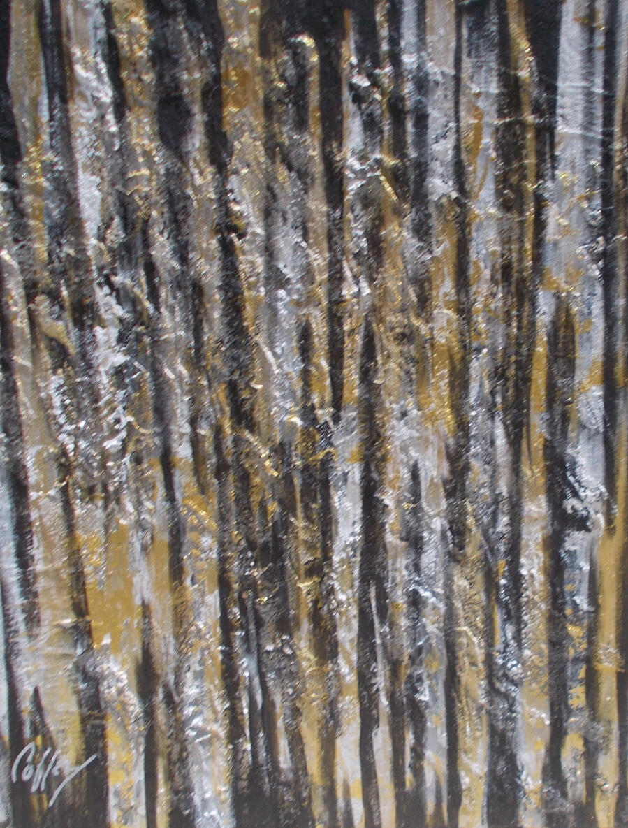 Sunshine Through the Cedars - 2022 16x20"